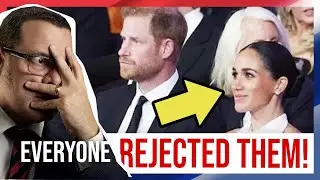 People HECKLED Harry and Meghan leaving the awards!