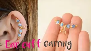 Easy wire EAR CUFF EARRINGS