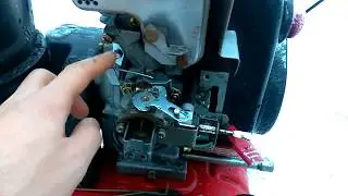Снегоубощик MTD Регулятор холостого хода при нагрузке