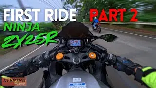 KAWASAKI NINJA ZX25R AS A BEGINNER BIKE | RIDE AND IMPRESSION | PART 2 MOTOVLOG