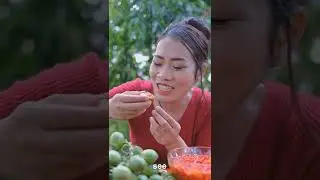 ASMR MUKBANG EATING ARECA PALM FRUIT