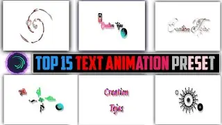 Alight motion text effect | Text effect alight motion | text animation alight Motion | 