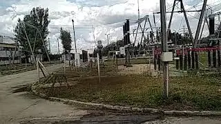 Шок, на подстанции упал спутник