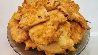 Сочные отбивные в сырном кляре.Куриные отбивные .Быстрые отбивные.