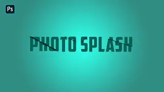 Sliced Text Effect | How to create Sliced Text Effect in Photoshop