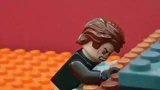I recreated Obi Wan Vs Anakin but in LEGO