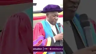 Chris Baryomunsi during the #18th graduation of #BSU held on 24th March 2023 #shorts