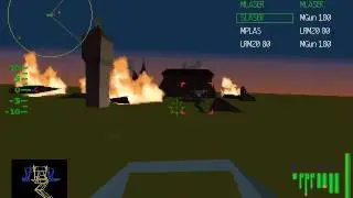 Mechwarrior 2 - Jade Falcon - Mission 2 - Arkham Bridge