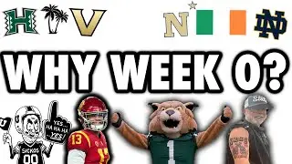 The History Behind Week 0 (Why College Football Starts The Season Early)