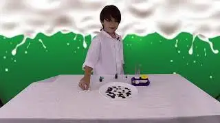 Leche con colores - Aprendiendo con Isaías