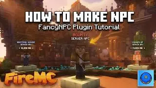 How to Add NPCs in Minecraft Server | FancyNPC Plugin Full Tutorial | Hindi | 