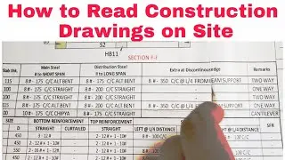 How To Read  Construction Drawing ¦¦ How to Read Building Drawing plan 2024