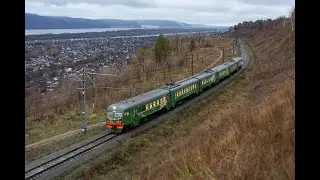 Электропоезд ЭР2К-1149 "Грушинский Экспресс" сообщением Тольятти-Самара