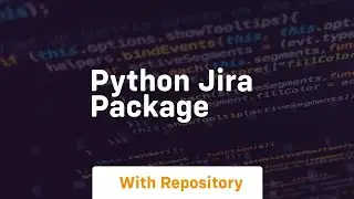 python jira package