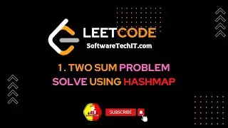 #1 Two Sum Array Problem LeetCode Solve With HashMap Java| Solve Problem Java Leetcode 