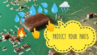 How To Protect / Waterproof PCB Parts || Soldering Tutorial