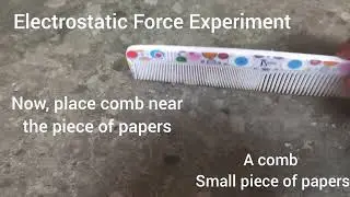 Electrostatic Force Experiment|Physics