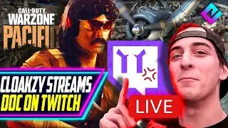 Cloakzy Watching Dr Disrespect Live on Twitch Bora Bora