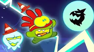 Om Nom Stories -  Supernoms( Terreur du fantôme ) | Dessin animé drôle | Cut The Rope