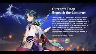 Currents Deep Beneath the Lanterns - Lantern Rite: Part II | Story Quest | GENSHIN IMPACT