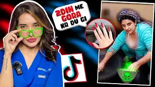 Doctor ROASTS BEHOODA TIKTOKS !(part 1)#skincare#tiktok