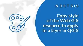 NextGIS Connect – Copy style of the Web GIS resource to apply to a layer in QGIS
