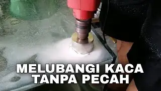How to make a hole in glass Aquarium without breaking it | CARA MELUBANGI KACA TANPA PECAH