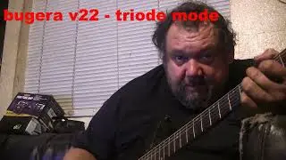 secrets of the bugera v22 tube amp: pentode vs triode modes
