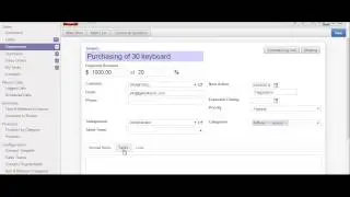 Functionality of Opportunity management in OpenERP v7