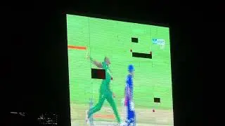 The moment Rahmanullah Gubaz made a 100 against South Africa
