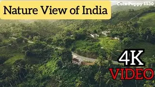 Beauty Of Nature   Sun   Beach   Mountains Drone View India nature #india   4K video #nature videos