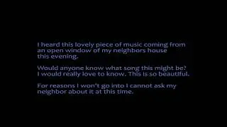 Would anyone know the name of this song?