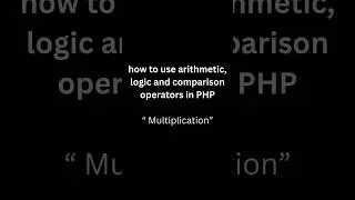 Operator in PHP - Multiplication