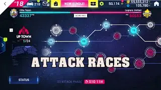 Asphalt 9 - Attack races Elite vs Legions United