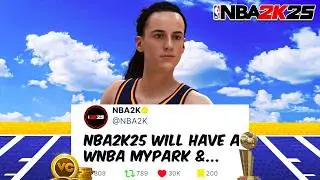 NBA2K25 WNBA MODE REVEALED GAMEPLAY AND IT WAS....