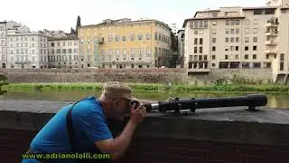 Test del Super teleobiettivo rifrattore 900 mm a FIRENZE