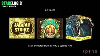 some symbols animation from 2021 / Spine 2D 