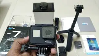 Gopro Hero 7 Black Action Camera Unboxing || India ||