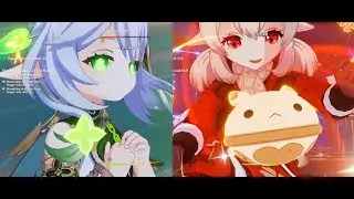 Nahida x Klee - 3.2 Spiral Abyss Floor 12 (9 STARS) Genshin Impact (PS5)