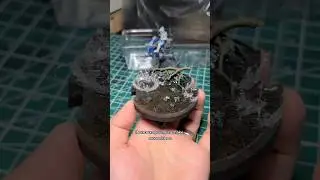 How to Make Water Splash Effects for Your Miniatures Bases Part 1 of 3 #starwarslegion