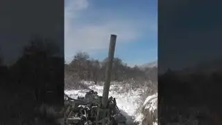 watch to Russia Attack Ukraine #shorts  1311мощь тяжёлого самоходного миномёта