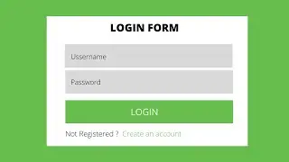 How To Create Login Form In HTML and CSS | Make Sign In Form Design