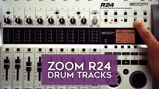 ZOOM R24: How to use the drum and sample sequencer