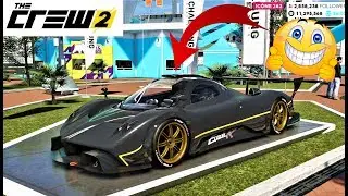 The Crew 2 Pagani Zonda R 'Full Carbone' test