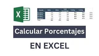 Calcular Porcentajes en excel