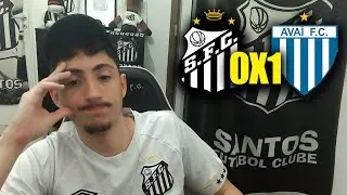 DERROTA NA VILA! REACT SANTOS 0X1 AVAI - BRASILEIRÃO SÉRIE B 2024