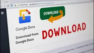 How to Download Files from Google Docs