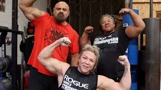 Lifting Weight's with the STRONGEST Women in the World