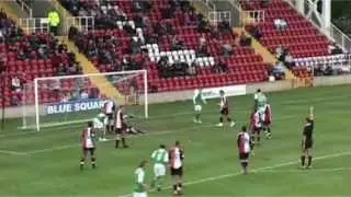 FA CUP 2009  Highlights Woking - Ebbsfleet UTD