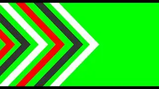 Sliding Arrows │Motion Graphic Transitions│Green Screen│OBS│